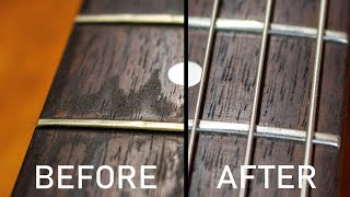 How to DEEP CLEAN your Fretboard  Full Tutorial [upl. by Annala180]