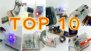 TOP 10 Mejores Proyectos electronicos🔌💡 [upl. by Waers]