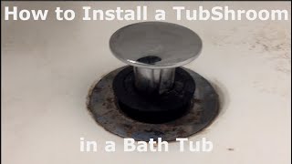 How to Install a TubShroom in a Bath Tub [upl. by Nitas649]