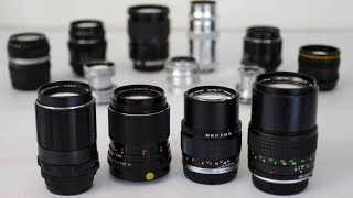 Four 135mm Bokeh Beasts [upl. by Airetahs711]