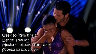 💃 Laurie Hernandez  Dancing with the stars performances [upl. by Anoniw]