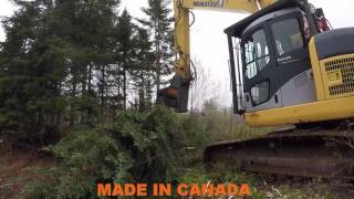 FORAX Excavator Mulching Attachment [upl. by Brote]