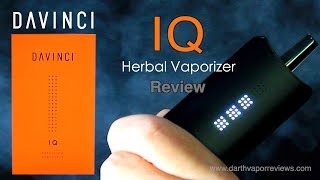 Davinci  IQ  Herbal Vaporizer  Review [upl. by Kleeman]