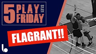 Wow Basketball FLAGRANT Foul How to referee basketball 5playfriday [upl. by Irmina344]