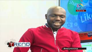 Larry Madowo makes a comeback on theTrend [upl. by Nosinned]