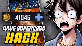 WWE SuperCard HackMOD  How I Got Unlimited Credits iOSAndroid [upl. by Yorztif]