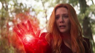 Scarlet Witch kills Vision Visions death  Wakanda team vs Thanos  Avengers Infinity War [upl. by Leandre]