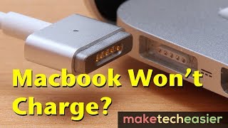 How to Fix a MacBook that Won’t Charge [upl. by Robaina983]