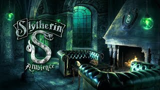 Slytherin Common Room Ambience Harry Potter ASMR  Sleep Study White Noise [upl. by Aikaz]