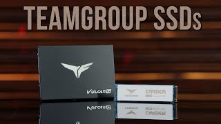 Team Group TFORCE SSDs CARDEA Ceramic C440 PCIe Gen 4 and VULCAN G SSD [upl. by Breana]