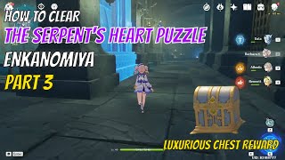 The Serpents Heart Puzzle Part 3  Enkanomiya Inazuma  Genshin Impact [upl. by Jezabel20]