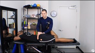 Piriformis Static Manual Release [upl. by Mikkanen]