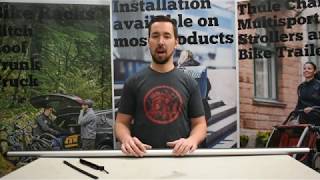 Thule WingBar Evo Demonstration by Racks For Cars [upl. by Mossberg]