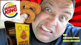 BURGER KING® Chicken Fries Rings REVIEW [upl. by My351]