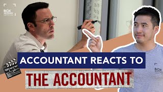 REAL ACCOUNTANT REACTS to The Accountant Movie [upl. by Natsirt]