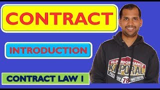 Introduction  Contract 1  The Contract Act 1872 [upl. by Gipps]