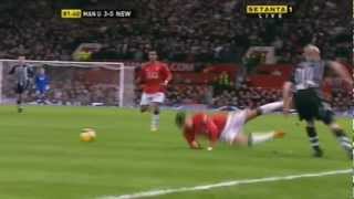 Cristiano Ronaldo Vs Newcastle United Home English Commentary  0708 By CrixRonnie [upl. by Knut]