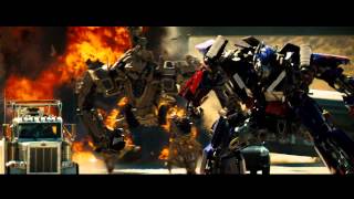 Transformers 2007 The Movie quotOptimus Prime Vs BoneCrusherquot Bluray Edition [upl. by Ojyllek]