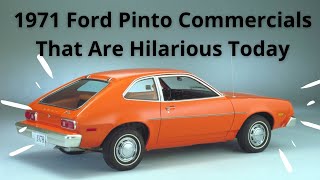 Ford Pinto Commercials From 1971 LOL [upl. by Theurich99]