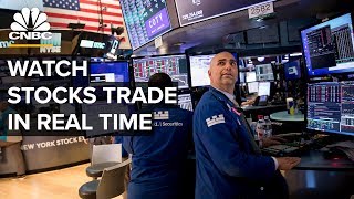 Watch stocks trade in real time after Dows third worstday ever– 3172020 [upl. by Rawna918]