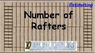 Estimate the Number of Rafters [upl. by Mindi437]