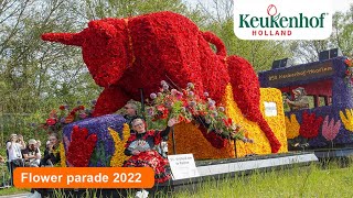 Flower Parade  Keukenhof 2022 [upl. by Grenier824]