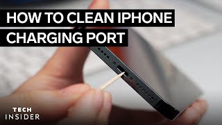 How To Clean iPhone Charging Port 2022 [upl. by Ttegirb825]