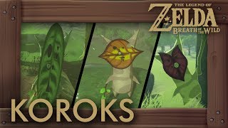 Zelda Breath of the Wild  All Korok Seeds Central Tower Locations 463  552 [upl. by Namra]