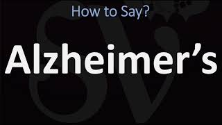 How to Pronounce Alzheimer’s CORRECTLY [upl. by Heins]