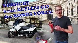 2020 Honda Forza 125  Keyless Go System  autofilou 1440p30 [upl. by Ynney]