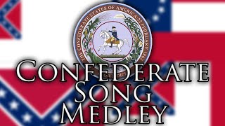 Confederate Song Medley 1 HOUR [upl. by Yggep725]