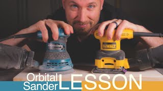 Orbital Sander Basics  Beginner Tool [upl. by Thibaut]