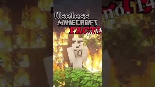 Useless Minecraft Facts no 14 [upl. by Noillid]