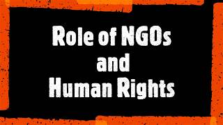 NGOs and Human Rights Role and Importance [upl. by Elvira]