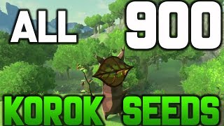 How to get all 900 Korok seeds in Breath of the Wild [upl. by Cousin]