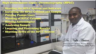 HPLC Tutorial Part 2Sample Analysis [upl. by Esiocnarf]