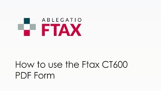 How to use the Ftax CT600 [upl. by Ecnedac206]