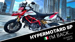 2022 Ducati Hypermotard 950 SP [upl. by Lehsar]