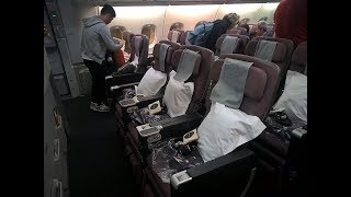 Qantas Premium Economy Trip Report A380 [upl. by Kyred]