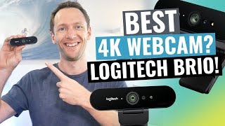 Logitech Brio Review Best 4K Webcam [upl. by Wills447]