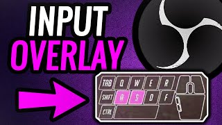 KEYBOARD AND MOUSE OVERLAY IN OBS IN 4 MINS [upl. by Eitsyrk]