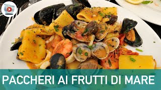 Paccheri ai Frutti di Mare IN SOLI 5 STEP [upl. by Solnit938]