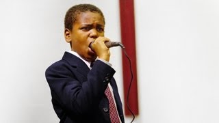 11YearOld Minister Delivers Riveting Sermon [upl. by Anaiuq103]