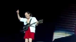 ACDC Angus Young Playing Crazily With One Hand Live  MetLife Stadium [upl. by Tilden858]