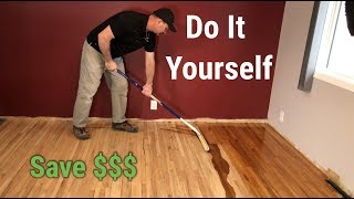 How To Sand amp Refinish Hardwood Floors [upl. by Nilcaj]