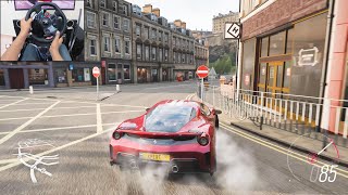 Ferrari 488 Pista  Forza Horizon 4  Logitech g29 gameplay [upl. by Atiana]