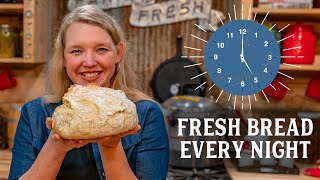 Easy Fresh Bread Every Night in 5 Minutes [upl. by Leitnahs]