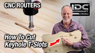 How To DesignMake Keyhole Slots Tslots for CNC Router Projects  Garrett Fromme [upl. by Yurik947]