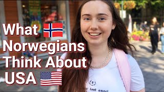 What Norwegians Think About USA amp Americans [upl. by Bonni]