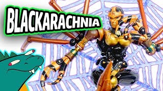 BLACKARACHNIA Transformers Masterpiece MP46 Beast Wars Review [upl. by Wilkison]